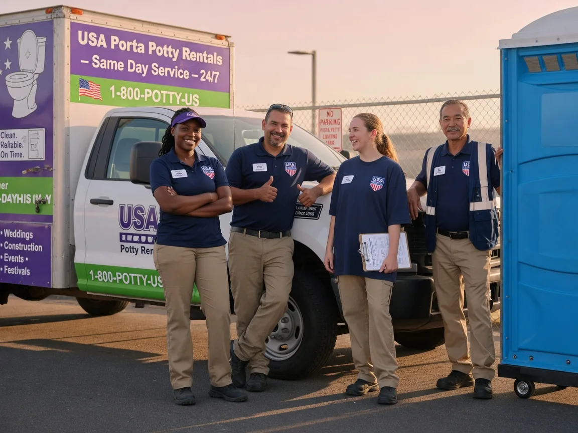 Porta Potty Rental company in Nelsonville, WI