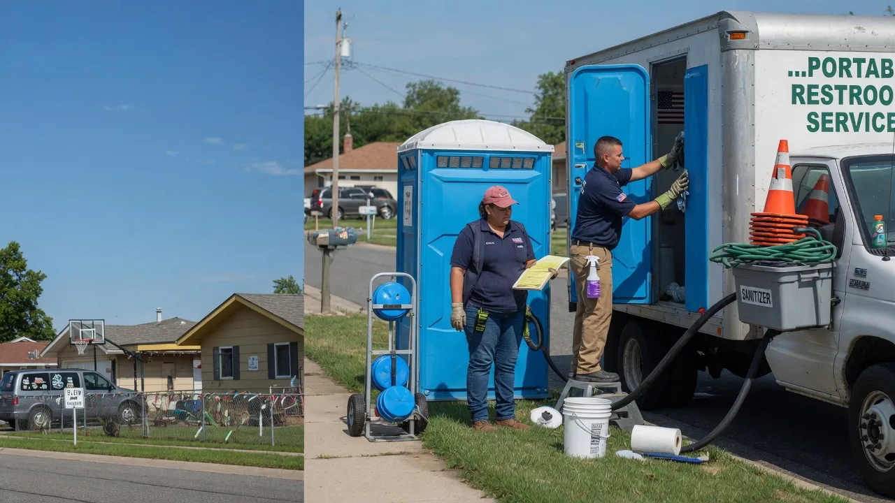 Portable Toilet Rental in Nelsonville, WI near me
